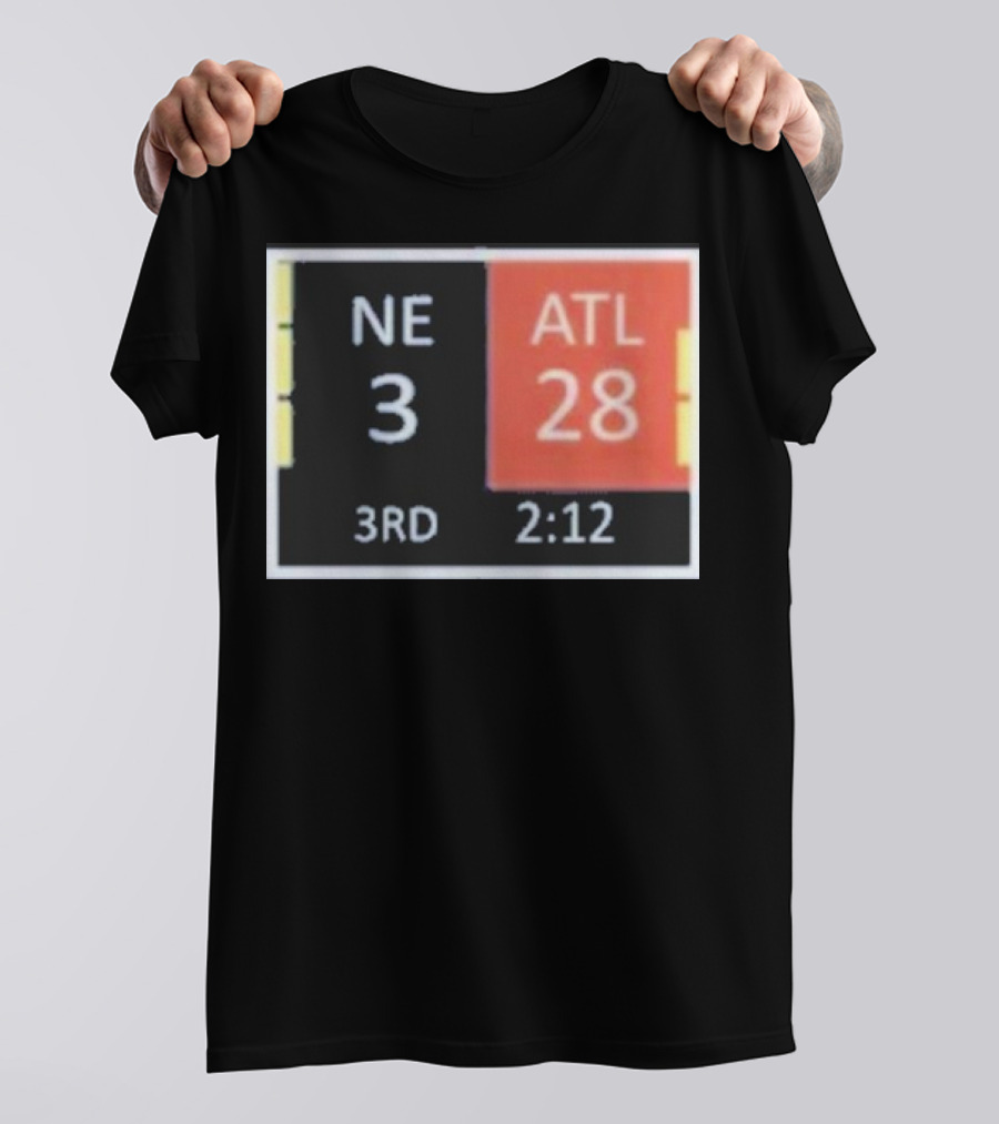 Tom Brady Greatest Comeback NE 3 ATL 28 3rd 2:12 T-Shirt