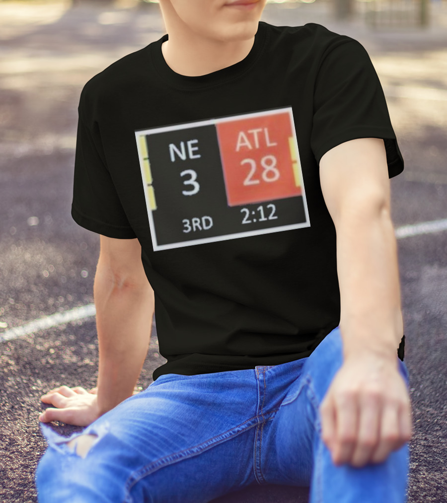 Tom Brady Greatest Comeback NE 3 ATL 28 3rd 2:12 T-Shirt
