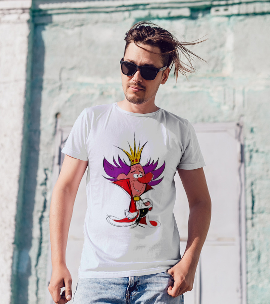 Disney Villains Cartoon Queen Of Hearts T-Shirt