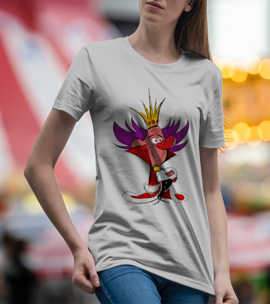 Disney Villains Cartoon Queen Of Hearts T-Shirt
