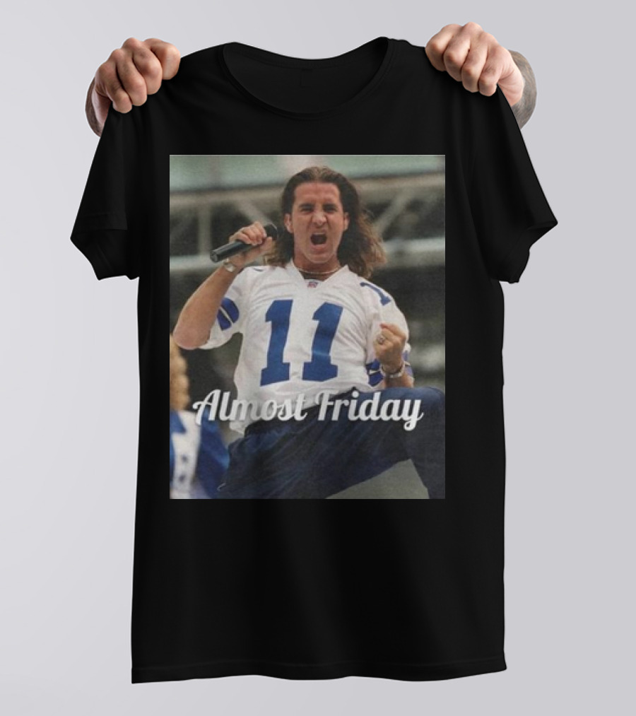 Almost Friday Creed Cowboys Number 11 Jersey T-Shirt