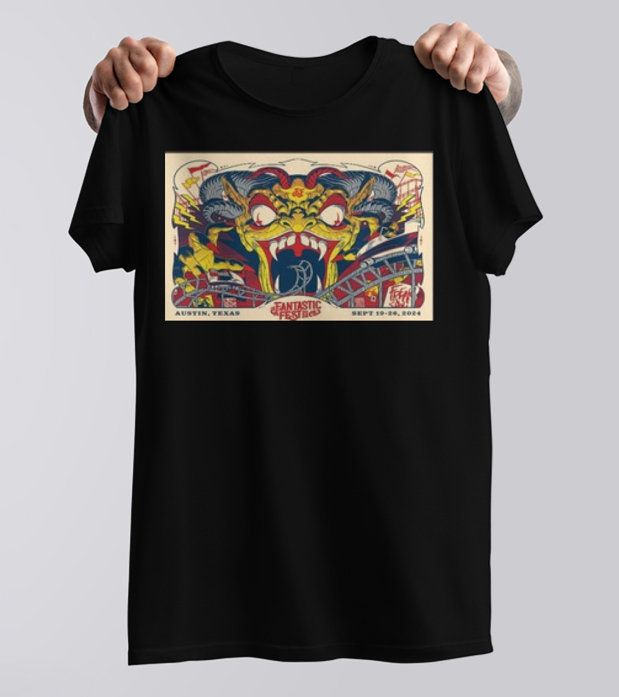Fantastic Fest Austin Texas September 19-26 2024 Monster T-Shirt