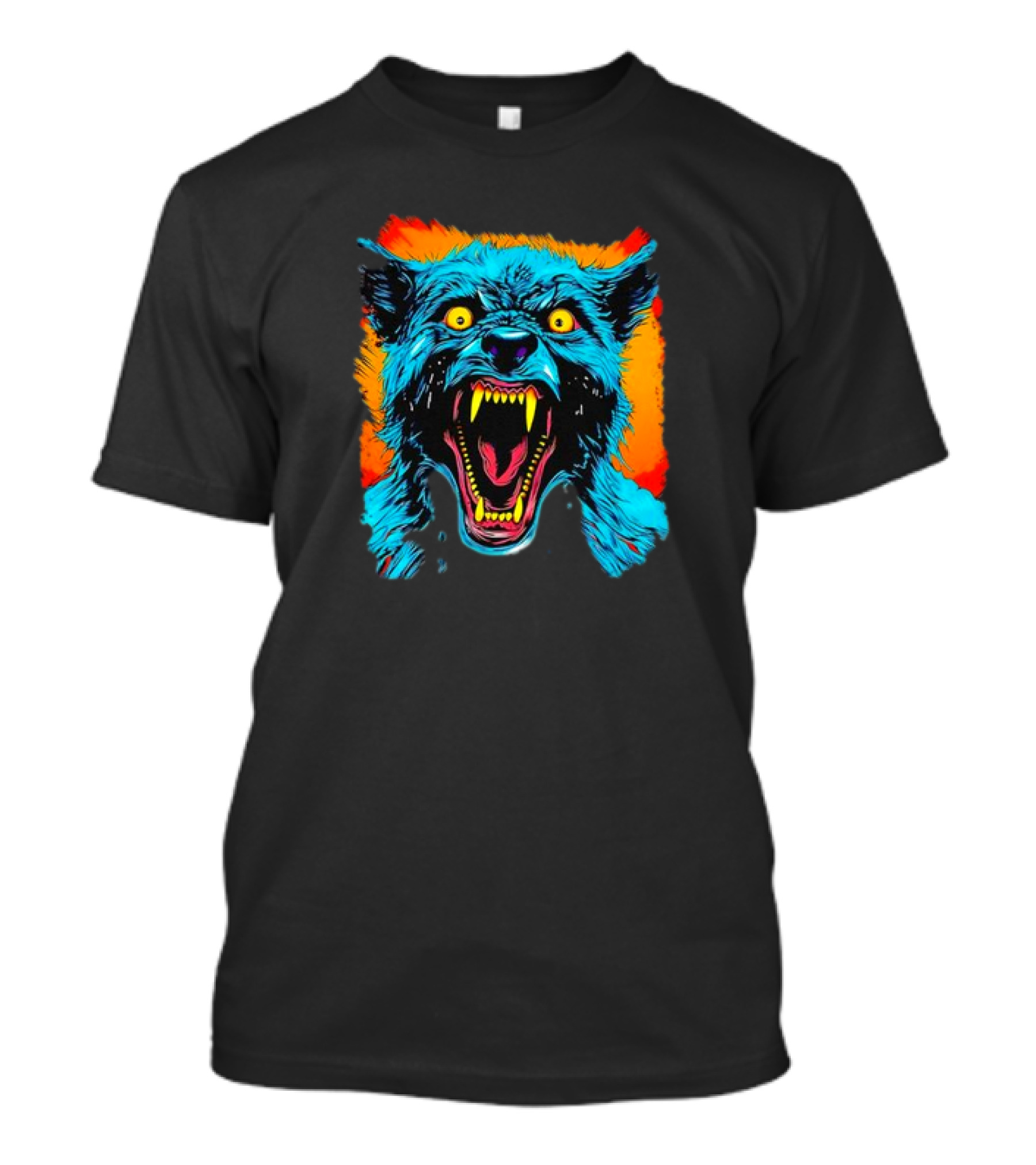 Frightnightfits Werewolf Halloween Horror Nightmare Beast T-Shirt