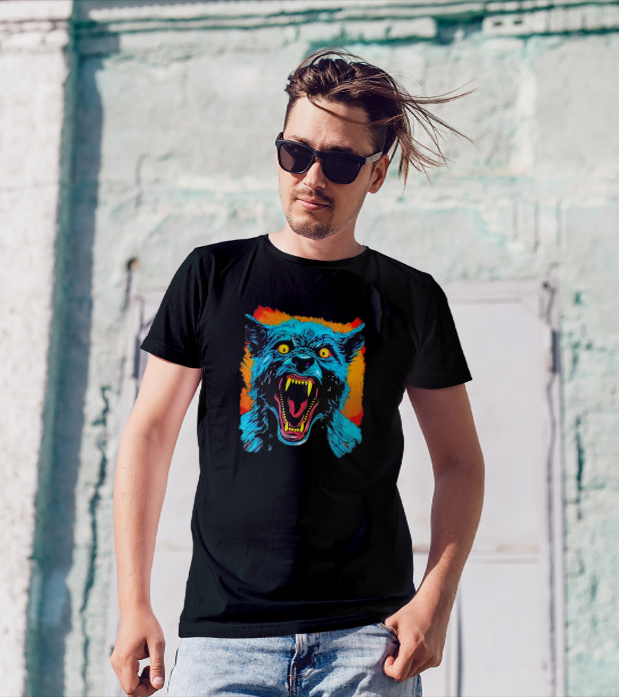 Frightnightfits Werewolf Halloween Horror Nightmare Beast T-Shirt