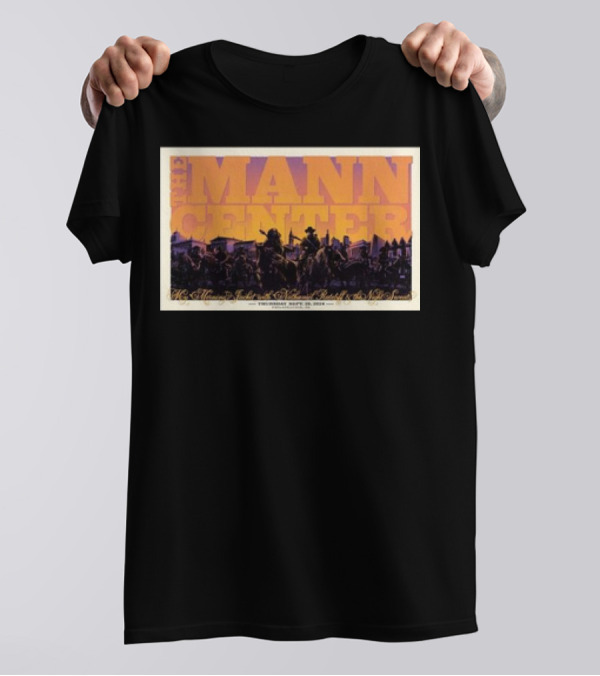 The Mann Center My Morning Jacket X Nathaniel Rateliff Live September 26 2024 Philadelphia PA T-Shirt