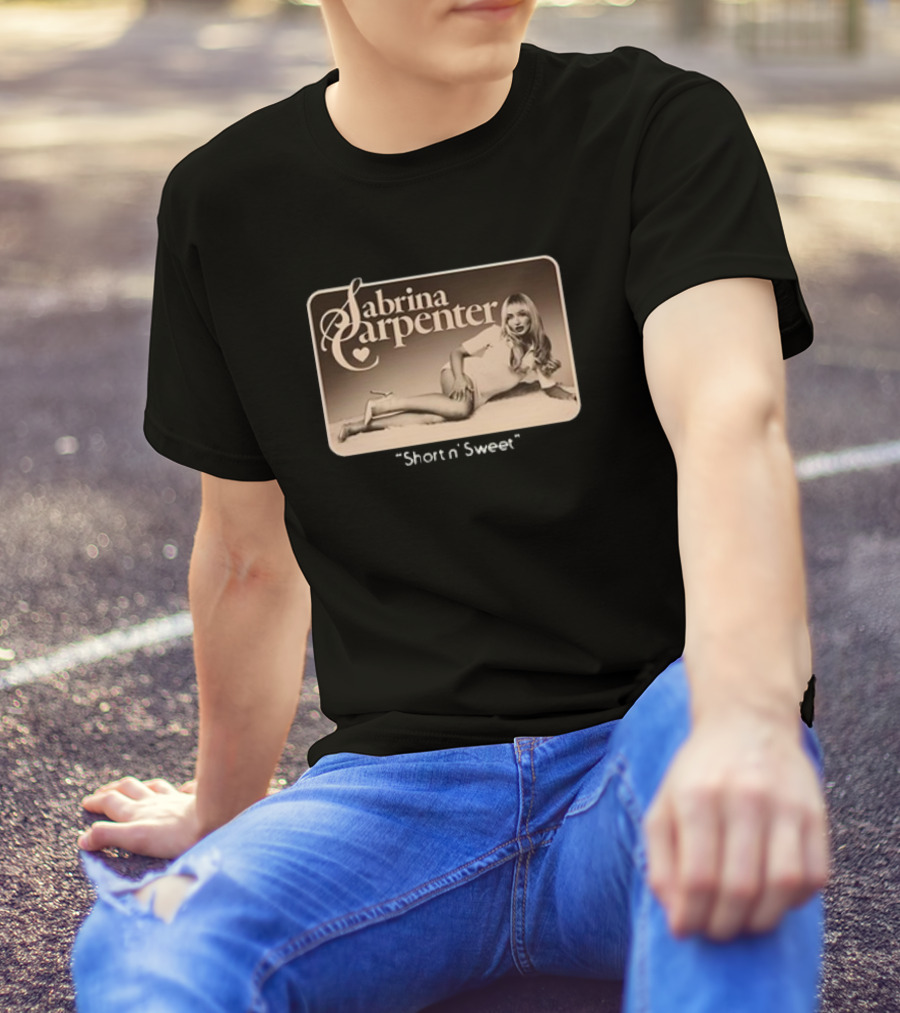 Sabrina Carpenter Vintage Style Short N’ Sweet T-Shirt