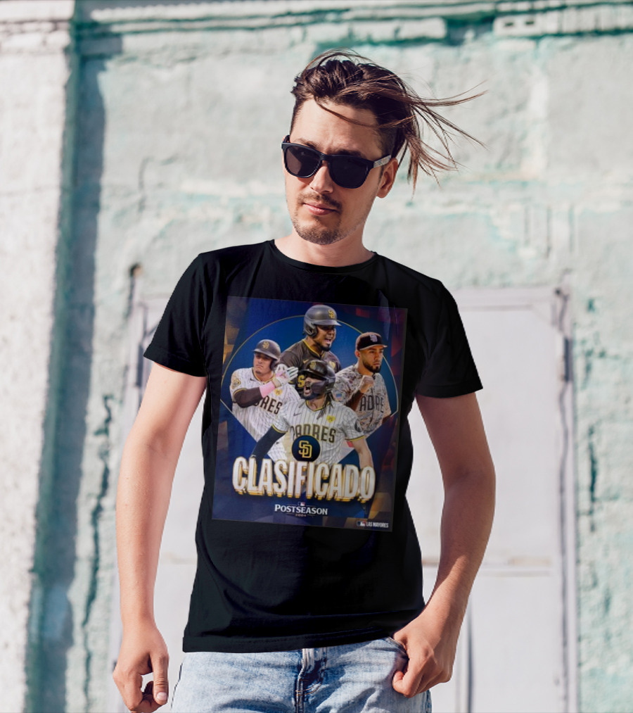 San Diego Padres Clasificado 2024 MLB Postseason Los Mayores T-Shirt