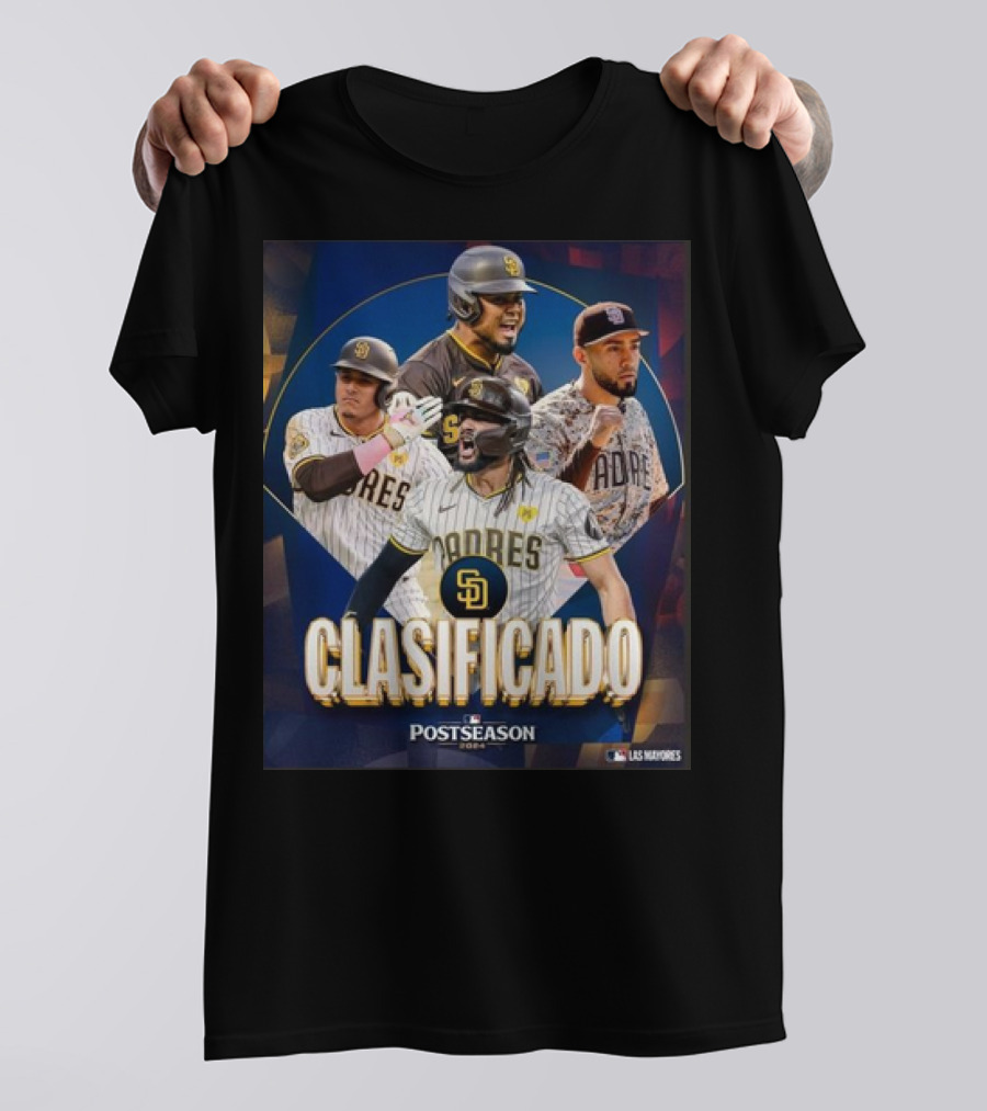 San Diego Padres Clasificado 2024 MLB Postseason Los Mayores T-Shirt
