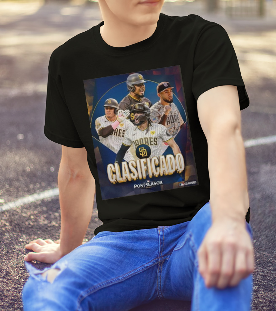 San Diego Padres Clasificado 2024 MLB Postseason Los Mayores T-Shirt