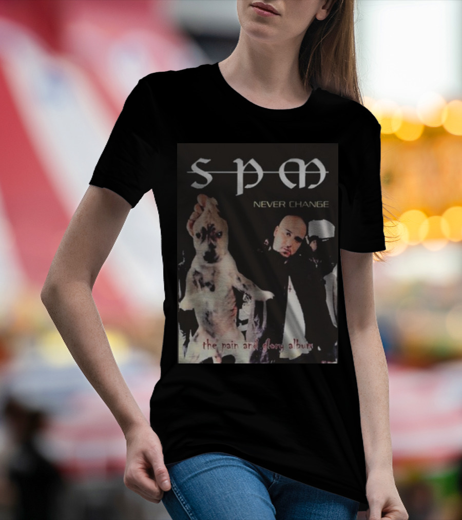 SPM Never Change The Pain And Glory Album T-Shirt