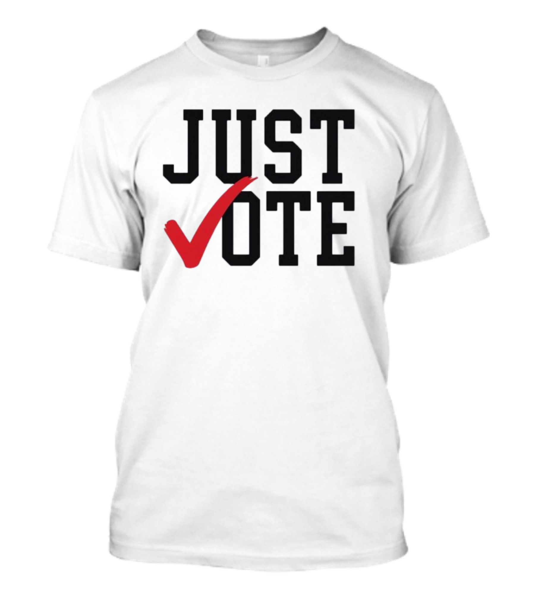 Cincinnati Just Vote Red Checkmark T-Shirt