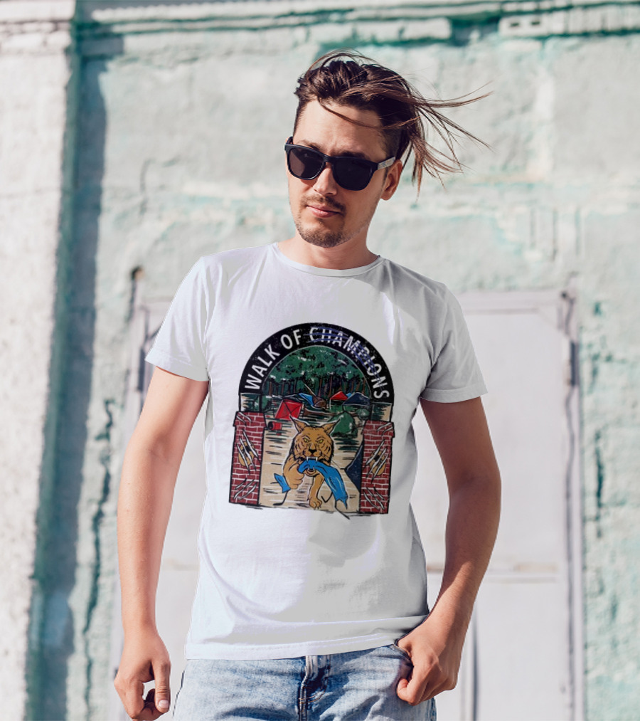Walk Of Champions Wildcat Tent Scene T-Shirt