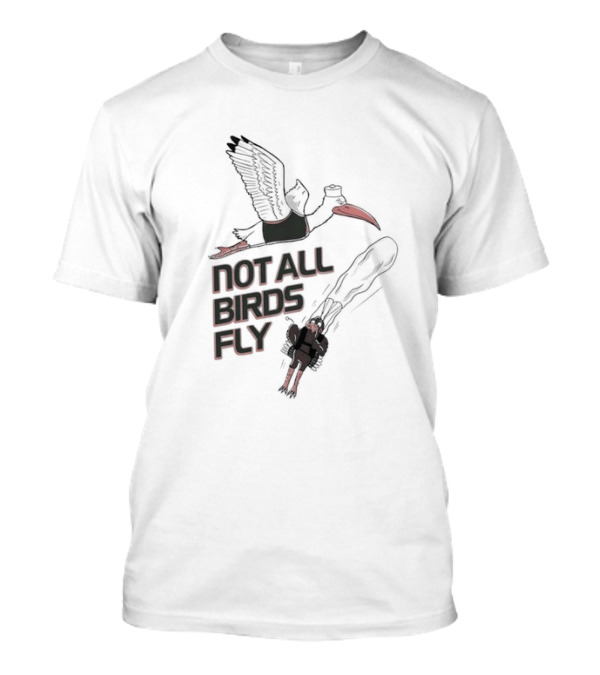 Miami Hurricanes Not All Birds Fly Jetpack Adventure T-Shirt