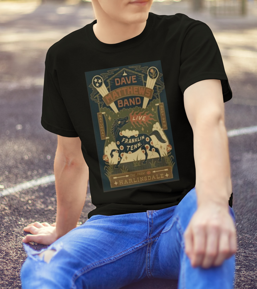 Dave Matthews Band Live Franklin TN September 28 2024 The Park Harlinsdale T-Shirt