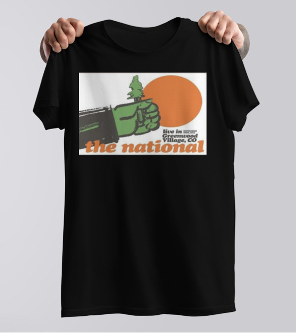 Live In Greenwood Village CO The National Fiddler’s Green Amphitheatre September 28 T-Shirt