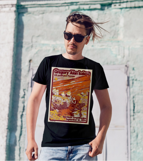 Gregory Alan Isakov With Special Guest Passenger Red Rocks Amphitheatre September 1st, T-Shirt