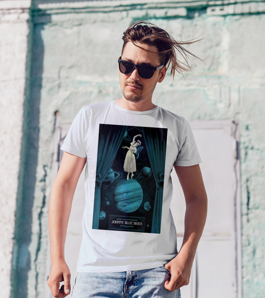 Johnny Blue Skies September 28 2024 Fox Theatre Detroit Ballet Dancer Planet T-Shirt