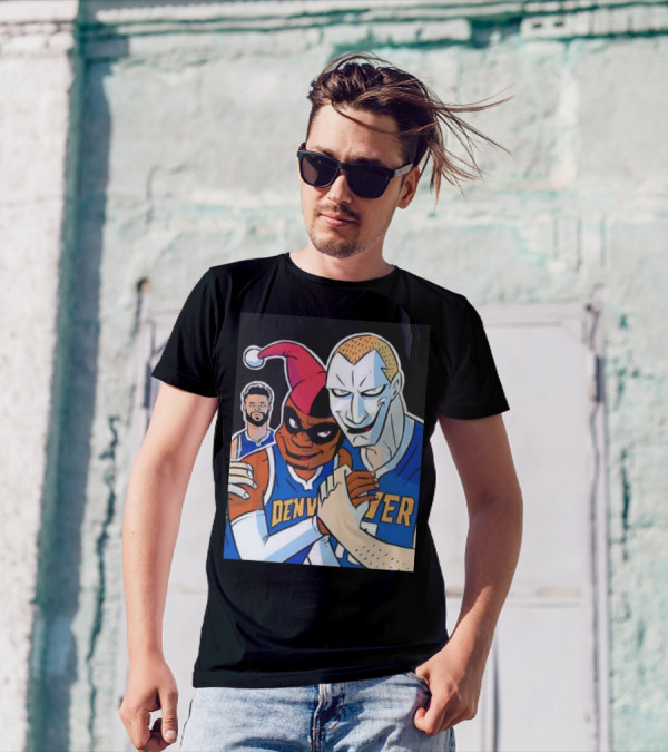 Jokic Russ Jokic Russell Westbrook Denver Nuggets Basketball Jokic Comic T-Shirt