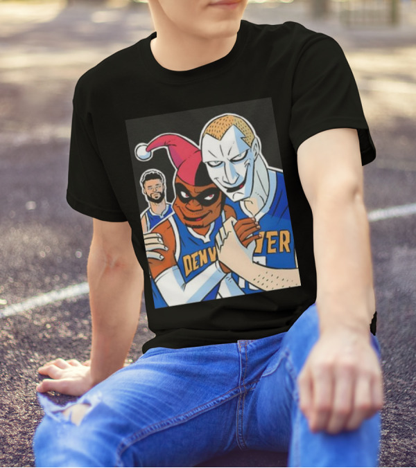 Jokic Russ Jokic Russell Westbrook Denver Nuggets Basketball Jokic Comic T-Shirt