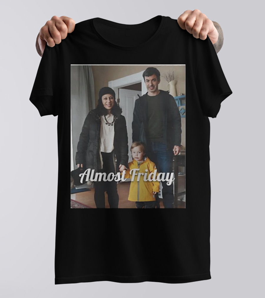 Nathan Fielder Family Almost Friday Cozy Home Scene T-Shirt