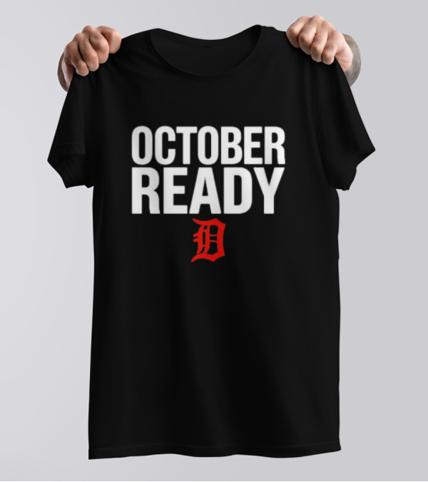 October Ready Detroit Tiger T-Shirt