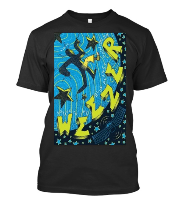 WEEZER Voyage To The Blue Planet September 28, 2024 Houston TX Event T-Shirt