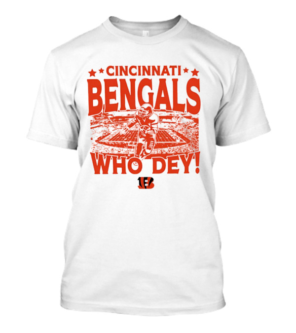 Cincinnati Bengals Who Dey Football Stadium T-Shirt