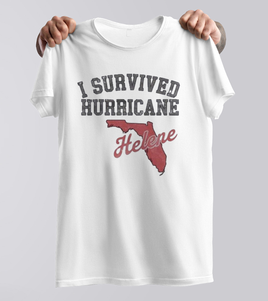 I Survived Hurricane Helene Florida T-Shirt