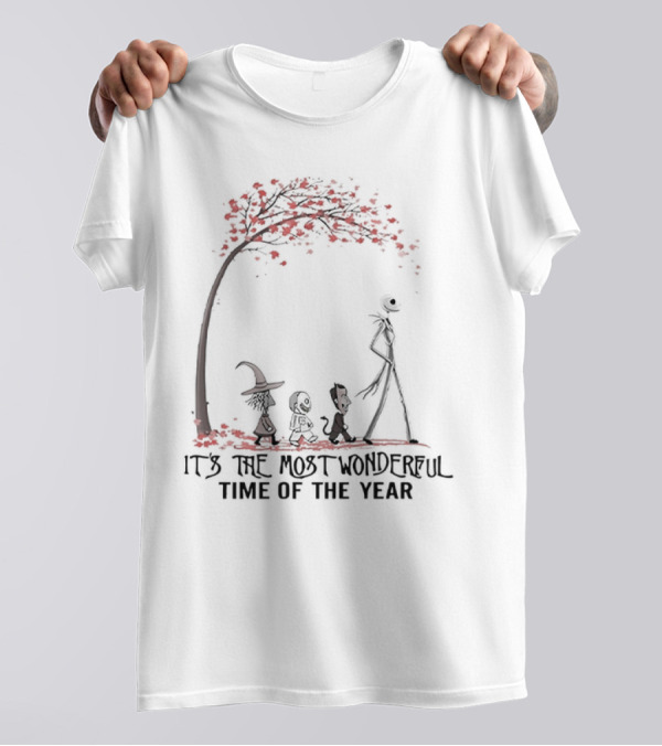 It’s The Most Wonderful Time Of The Year Halloween Nightmare Before Christmas T-Shirt