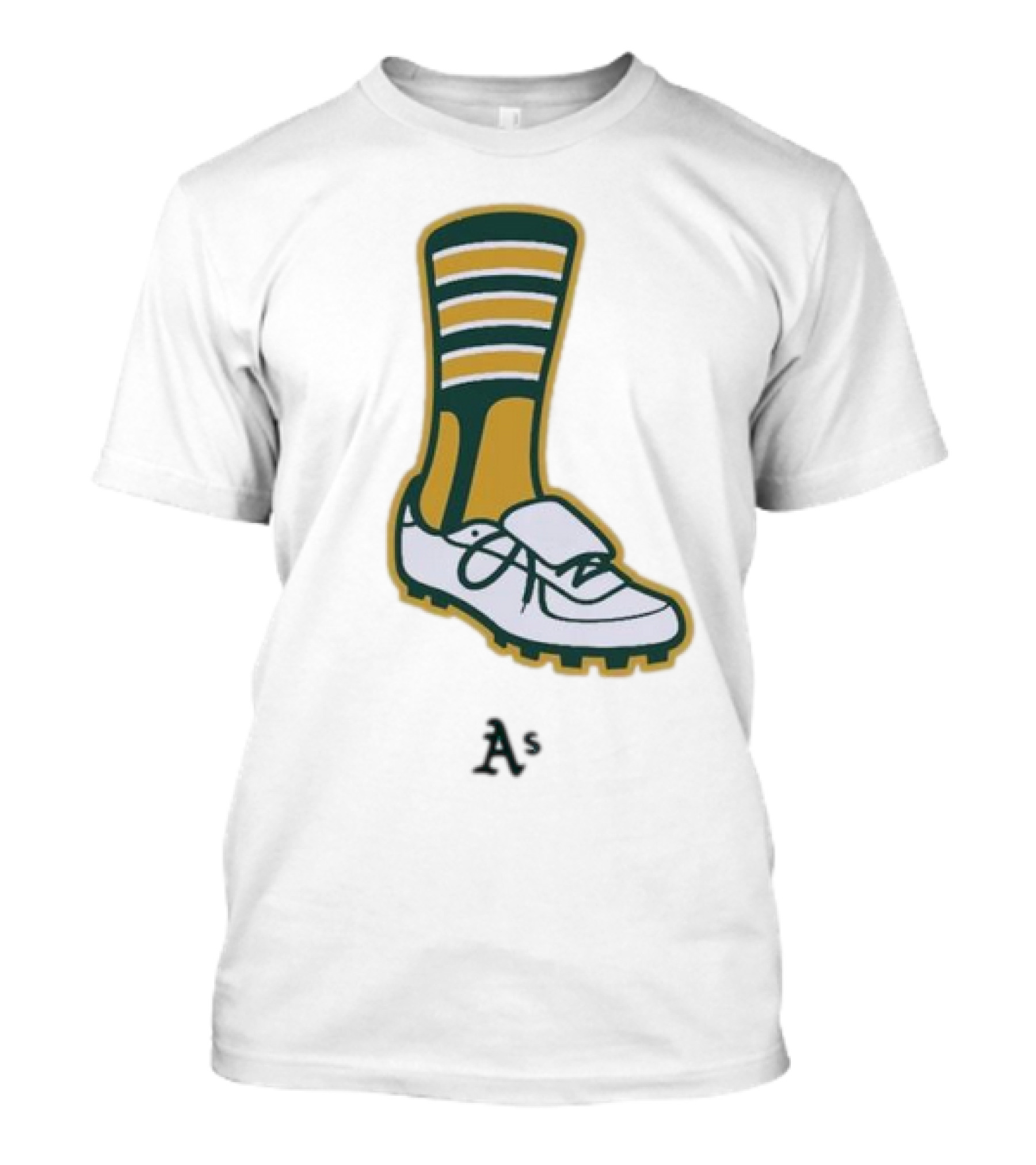 Oakland Athletics A's Remember Oakland 1968 – 2024 Vintage Sock T-Shirt