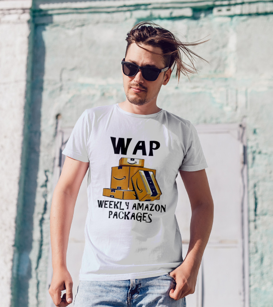 WAP Weekly Amazon Packages Box Stack T-Shirt