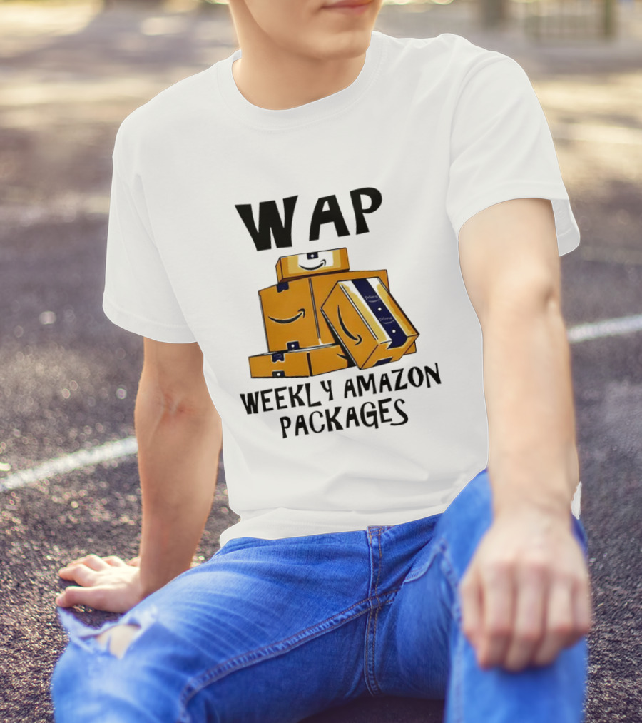 WAP Weekly Amazon Packages Box Stack T-Shirt