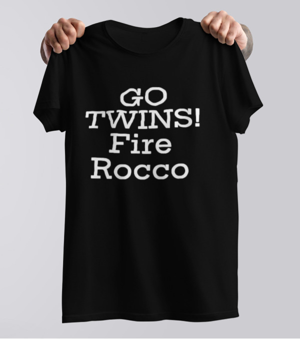 GO TWINS Fire Rocco T-Shirt