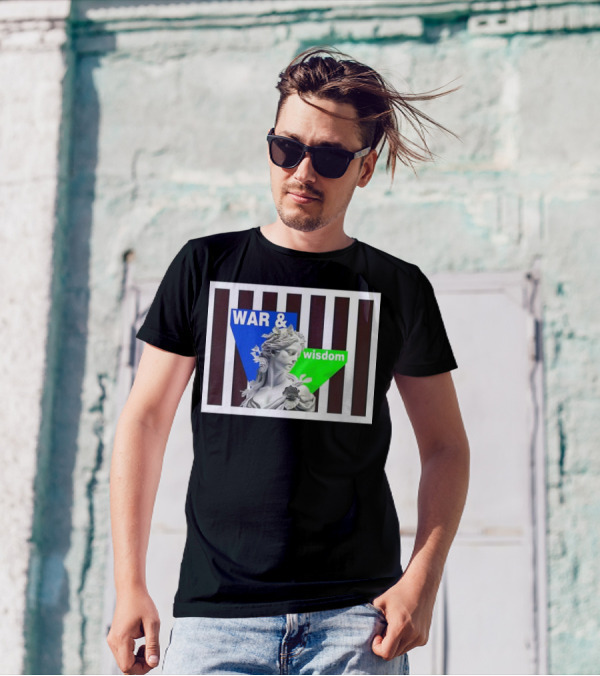 War And Wisdom Statue T-Shirt