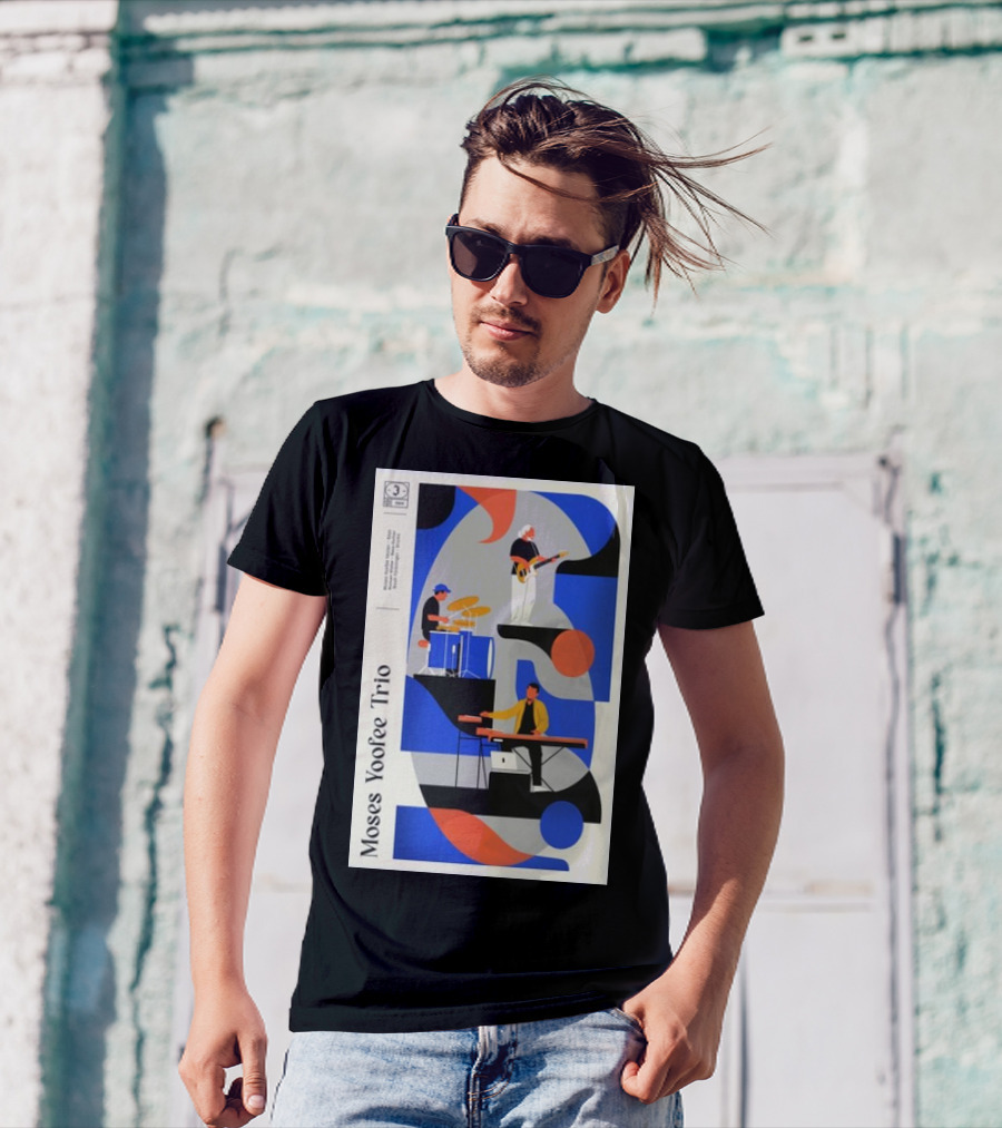 Moses Yoofee Trio Live At Jassmine Warszawa Poland October 11 T-Shirt