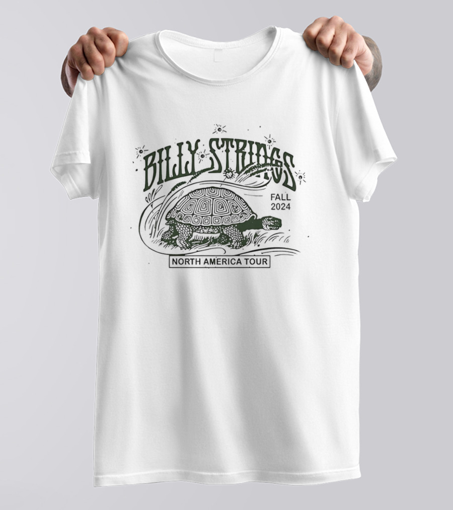 Billy Strings Fall 2024 North America Tour Turtle T-Shirt