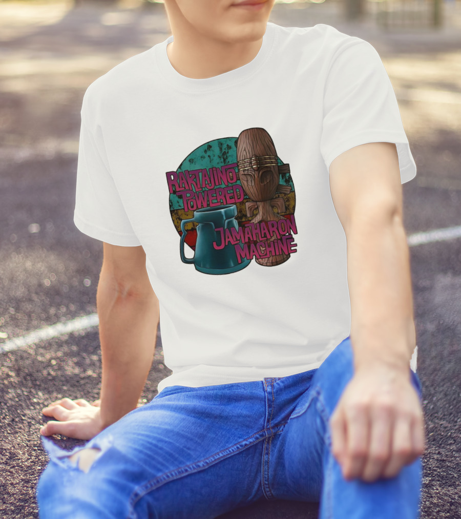 Raktajino Powered Jamaharon Machine T-Shirt
