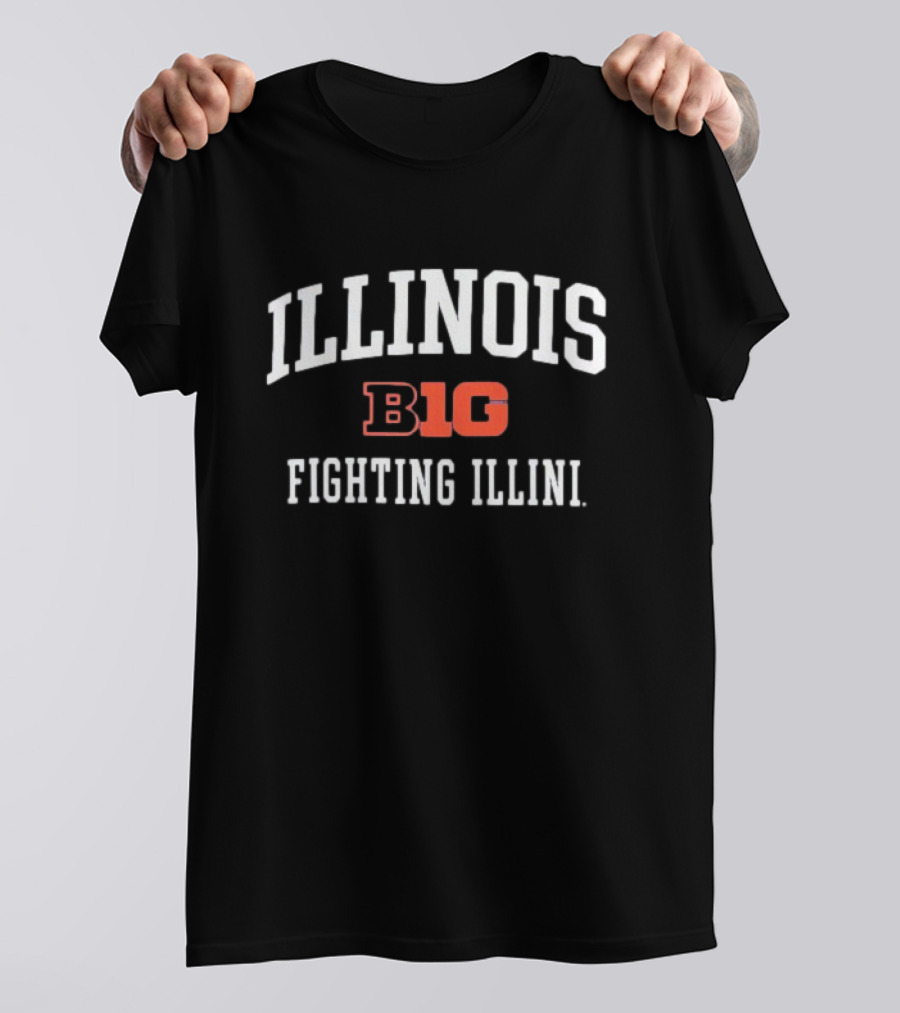Illinois Fighting Illini Big Ten Champions Fan Gear T-Shirt