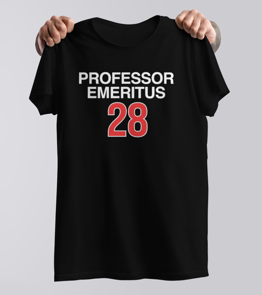 Kyle Hendricks Professor Emeritus 28 Baseball T-Shirt