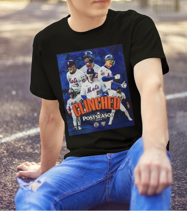 New York Mets Clinched Postseason T-Shirt