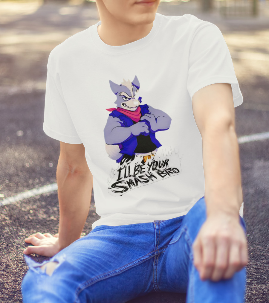 I'll Be Your Smash Bro Wolf Furry T-Shirt