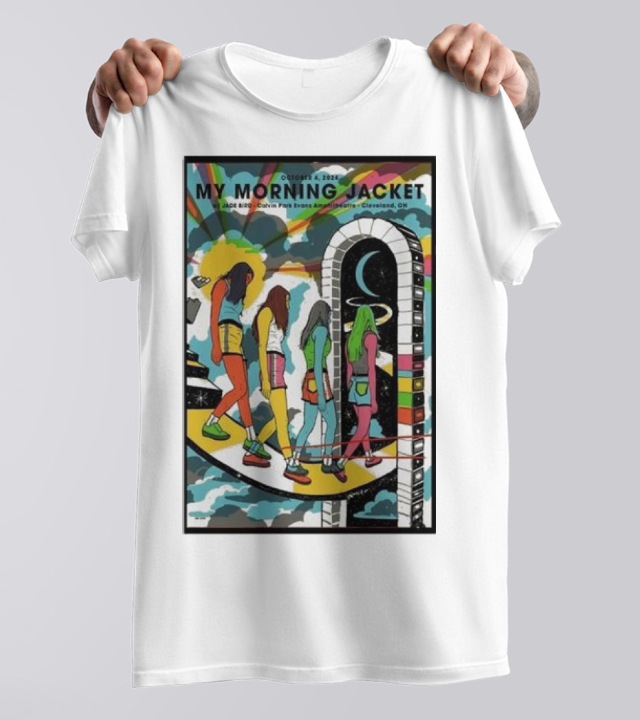 My Morning Jacket October 4 2024 Jade Bird Cleveland Ohio Concert T-Shirt