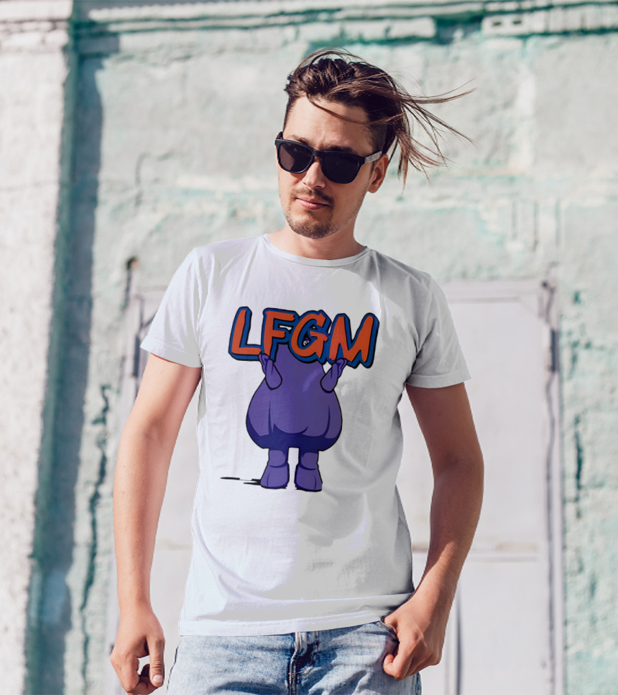 New York Mets Grimace LFGM T-Shirt