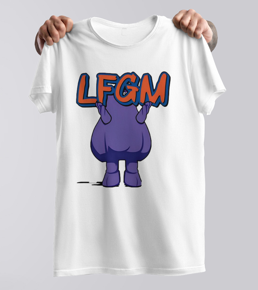 New York Mets Grimace LFGM T-Shirt