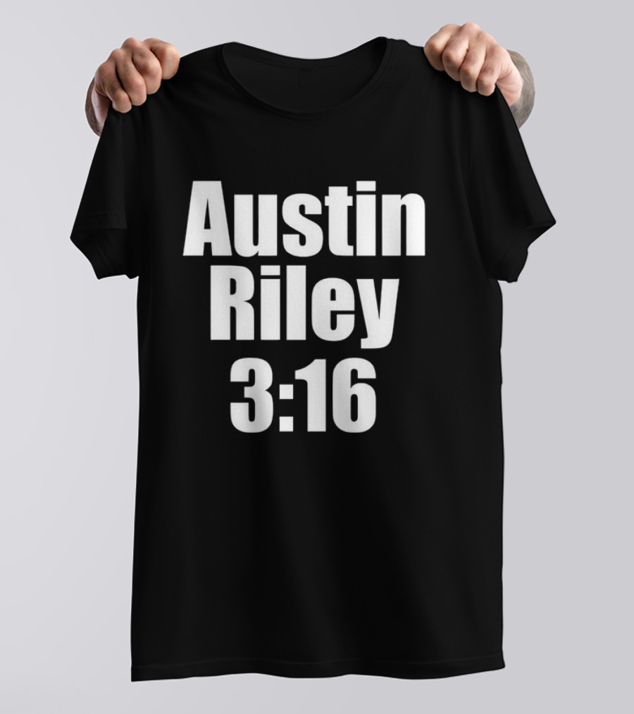 Austin Riley 3:16 Baseball T-Shirt