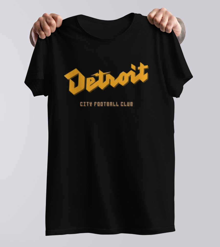 Detroit City Football Club Dan Campbell T-Shirt