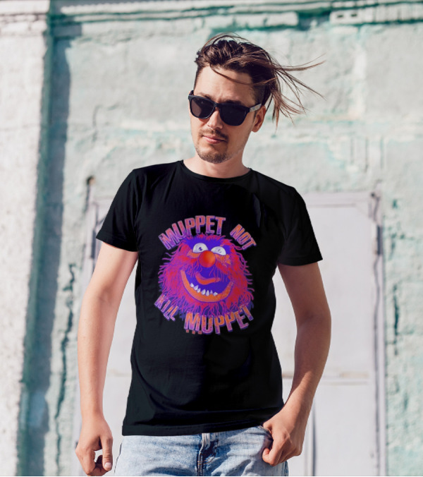 Muppet Not Kill Muppet Animal 1984 T-Shirt