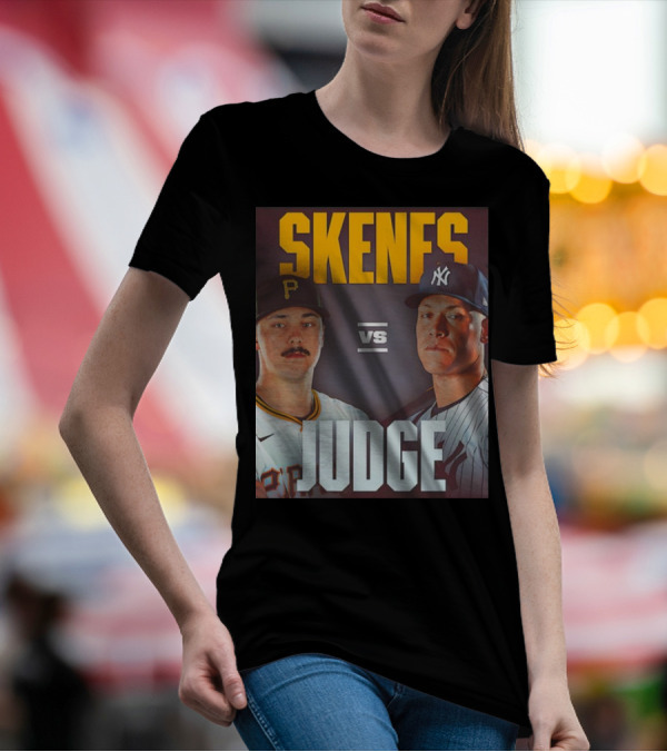 Skenes Vs Judge Yankees Pirates Showdown T-Shirt