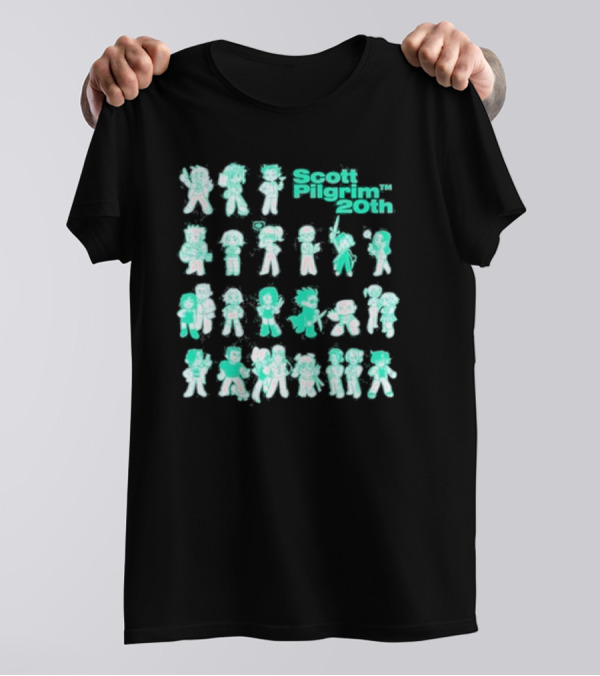 Scott Pilgrim 20th Anniversary Characters Collection T-Shirt