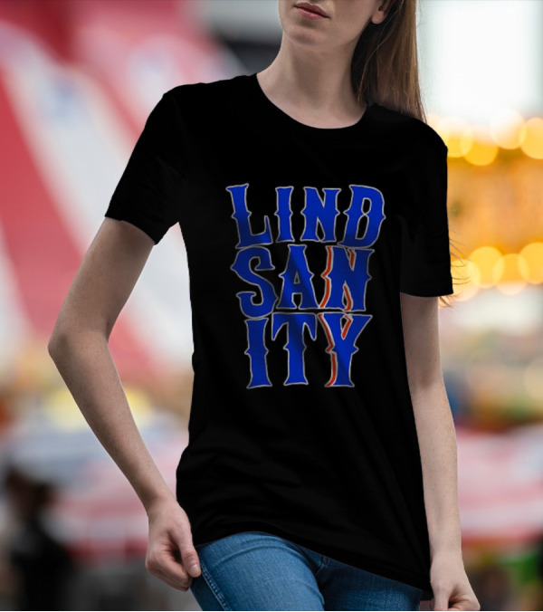 Vintage Francisco Lindor Lindsanity New York Met T-Shirt